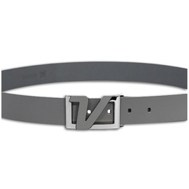 Volvik Golf Belt Italian Leather Golf Belt, Grey