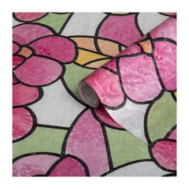 d-c-fix self-Adhesive Window Film Lisboa Red 17.7'' x 78.7"