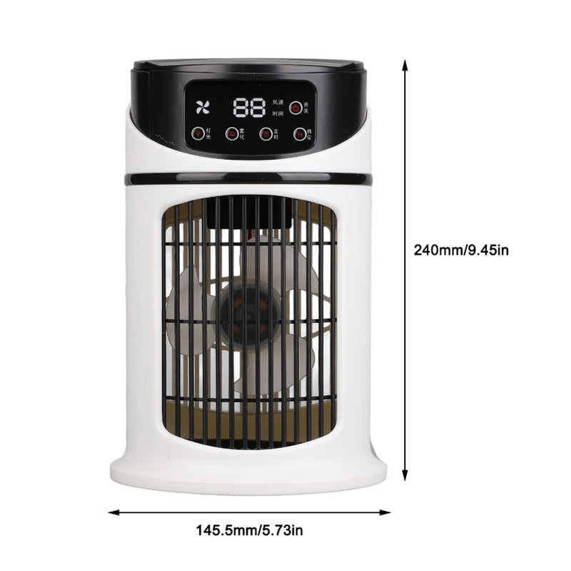 Portable Mini Air Conditioner Mobile Multifunction Air Cooler Fan Water