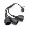 SZRMCC EU Europe Schuko UPS PDU Y Splitter Power Cord
