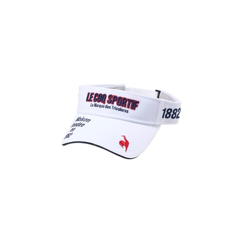 Le coq sportif (ルコックスポルティフ) Sun Visor Classic Front Logo Cotton