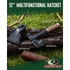 MOSSY OAK 12" Camping Axe and Survival Hatchet with Sheath,