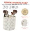 Baluue Rotatable Large Capacity Makeup Brush Holder Cosmetic Organizer for