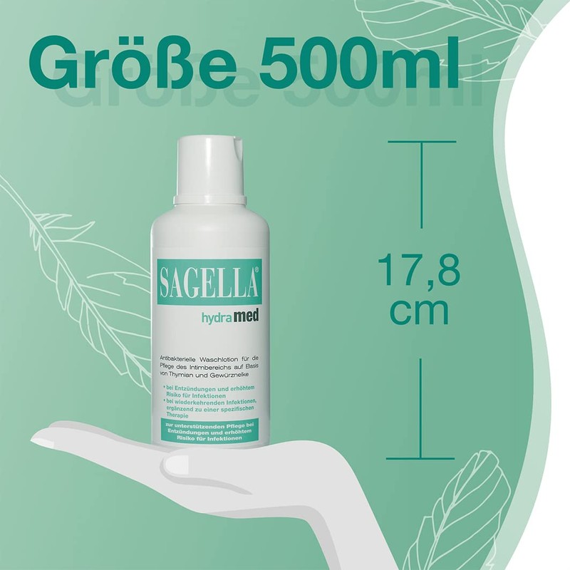 Sagella Hydramed Waschlotion, 500 ml