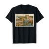 Panama Canal Birds Eye Map (1914) T-Shirt