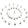 ZERO HOME 100 Pack Plastic Hinge Dowel Inserts with Screws