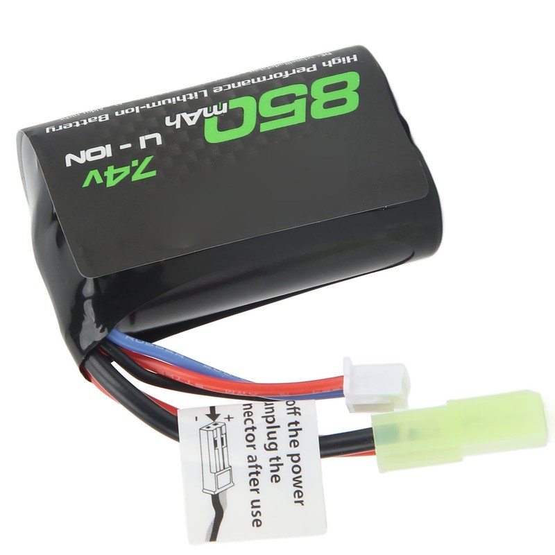 7.4V 850mAh Lipo Battery 850mAh Lithium Battery for 1/16 Remote