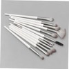 IWOWHERO 12pcs White Portable Makeup Brush Set Professional Cosmetic Tools
