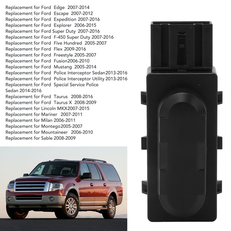 6 Way Power Seat Adjustment Switch Left Driver Side 5F9T‑14B709‑AA