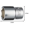 Tone Socket (6 Angle) 2S-12 Insertion Angle 0.25 inch (6.35