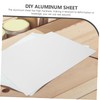Alipis 2pcs Aluminum Sheet Metal Plates for Crafting Industry Aluminum