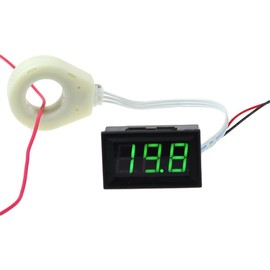 bayite DC 5-120V 100A Mini Digital Current Voltage Amp Meter Ammeter Gauge with Hall Effect Sensor Transformer