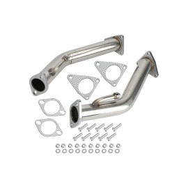 2.5" Test Pipes Exhaust Down Pipe for Nissan 370Z Z34 2009-2018 for Infiniti G37 Q50 Q60 G37 3.7L V6 2008-2013Specification: C138-B017