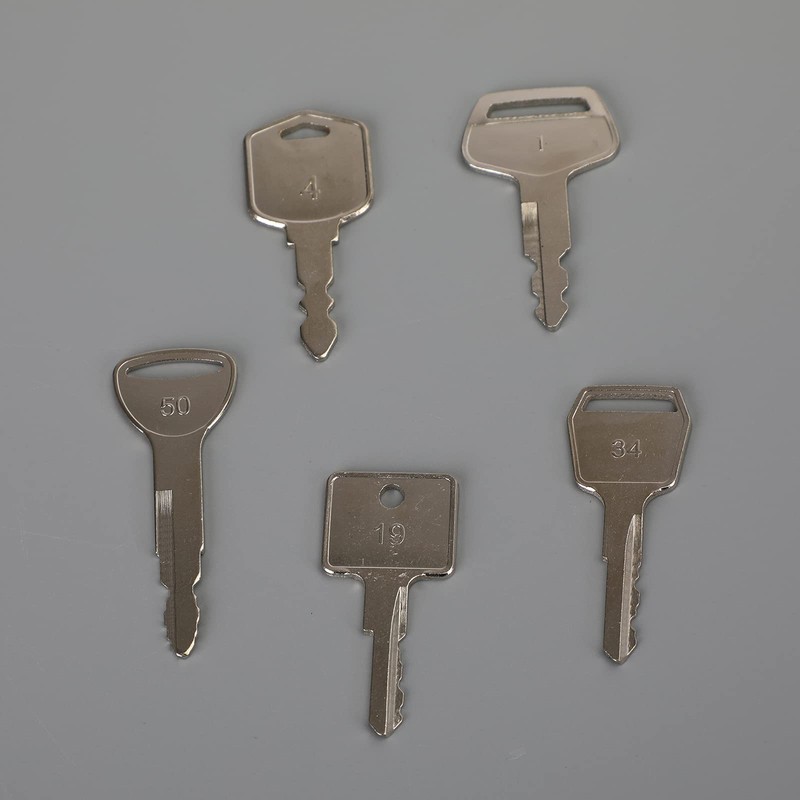 Artudatech 13-Piece Forklift Construction Vehicle Heavy Equipment/Construction Ignition Key Set