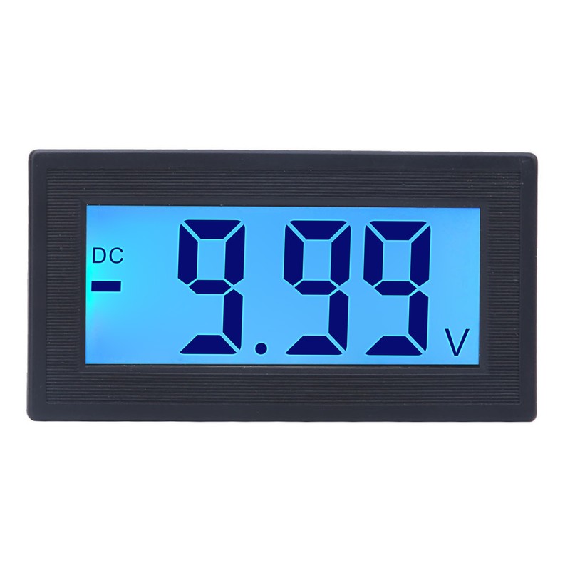 YB5135DB DC Digital Voltmeter LCD Display Voltage Meter AC100-240V Power