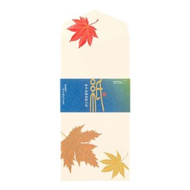 Midori 87182006 Autumn Letter Silk Fall Leaves Envelopes