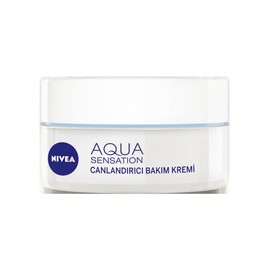 Nivea Canlandırıcı Bakım Kremi - Aqua Sensation Normal/Karma Ciltler için 50 ml