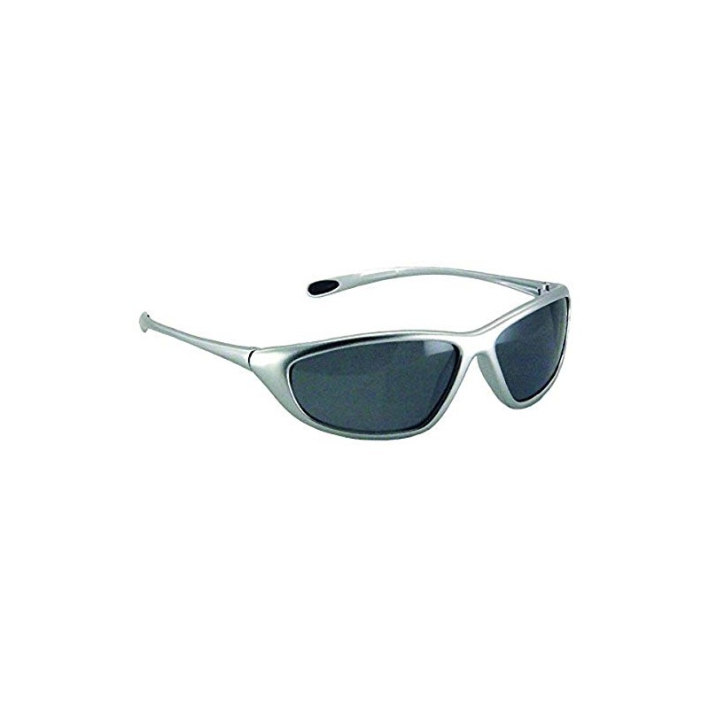 Galeton 11032 Spyder Anti-Fog Anti-Scratch Lenses, Silver Frame/Gray, One Size