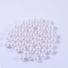 600pcs Pearl Beads for Crafts, 8mm Round Pearl Beads with