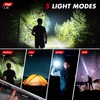 SUBOOS X50 Pro LED Rechargeable Flashlight, Super Bright 15000 Lux,