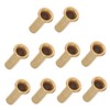Mobestech 40 Pcs Hose Connector Compression Sleeves Oil Lines Adapter