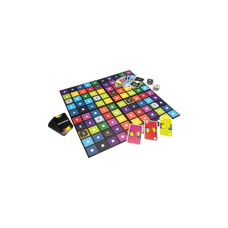 Novelty Corp Juego de Mesa de Estrategia Spectrum 2-4 Jugadores,
