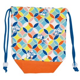 Oonisikenseihan Japanese Pattern Drawstring Cloths, S Peanuts Cloisonne