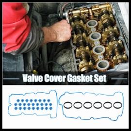 Hihaha Valve Cover Gasket Set for Ford Escape 3.0L V6 2006-2008 for Mazda Tribute 3.0L V6 2005-2006 for Mercury Durable Material