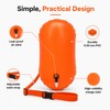 Inflatable Swim Tow Buoy for Open Water – Lightweight PVC