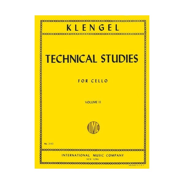 Technical Studies for Cello Volume II by Julius Klengel