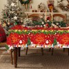 1 Pcs Christmas Tablecloth Christmas Table Cloth ， Xmas Table