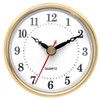 PATIKIL 3.1" 80mm Quartz Clock Insert, Round Quartz Movement Miniature