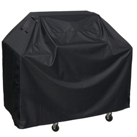 AlleTechPlus - Funda impermeable para barbacoa, resistente a los rayos UV, resistente a las grietas, 57 x 24 x 46 pulgadas, peso ligero, fácil de plegar para la mayoría de marcas al aire última intervensión