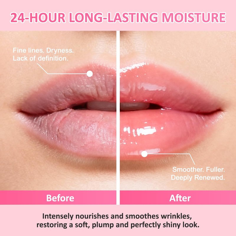 Bee Lip Balm Honey Pot 12 Pack, Propolis Lip Mask,