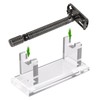 Linkidea Desktop Men's Shaver Holder, Acrylic Shaver Holder Stable for