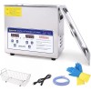 Seeutek Stainless Steel Industry Ultrasonic Cleaner 3.2L Heated Heater w/Timer