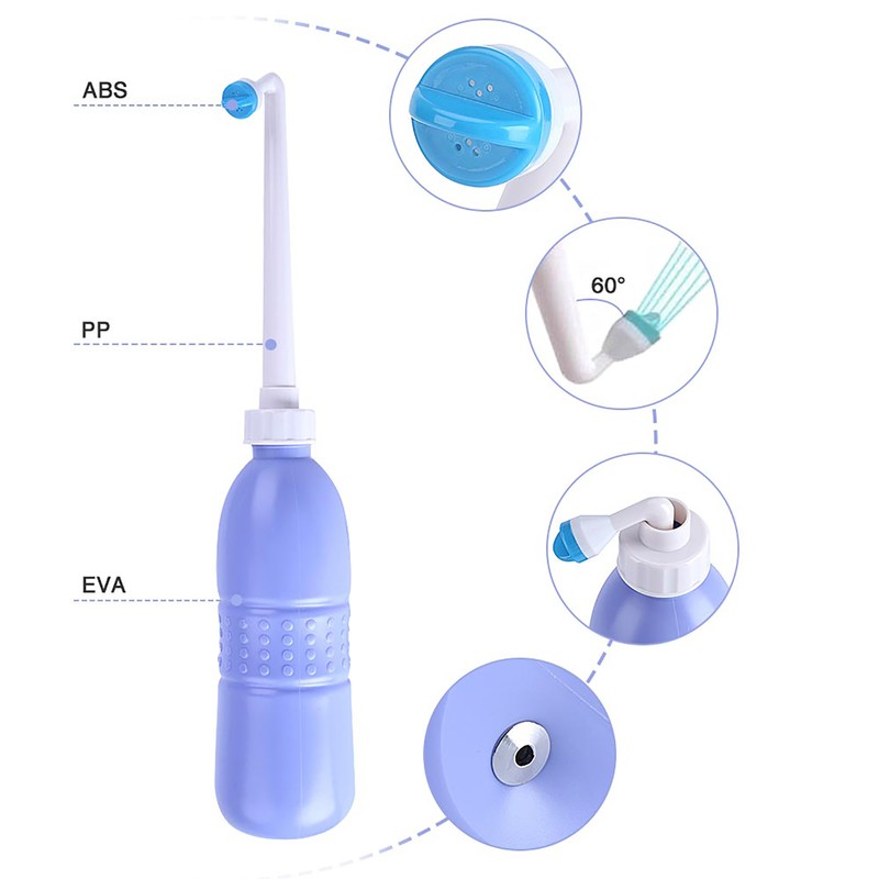 Portable Bidet Sprayer Handheld Hand Spray Water Washing Toilet Bathroom