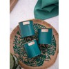 KitchenCraft Storage Canisters, Teal, 3 Pieces, Gift Boxed