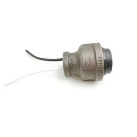 Generic Iron Pipe Lamp Socket That fits 3/4-1-1/4 inch Iron Pipe (NPT), transparent…, Gray