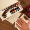 GC QUILL Feather Quill Calligraphy Pen & Wooden Dip Pen