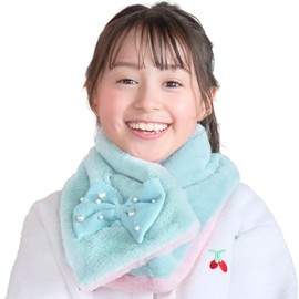Arisana Neck Warmer, Kids, Girls, Tippet, Snood, Scarf, Junior, Cold Protection, mint
