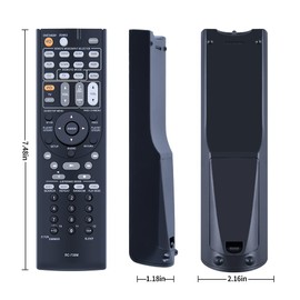 ZWP RC-738M Replaced Remote Control Compatible for Onkyo AV Receiver HT-RC160 HT-S7200 TX-SR607 TX SR607 TX-SR607B TXSR607B