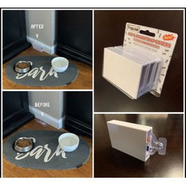 TrapJak Liquid Ant Trap Covers, Reusable Ant Bait Station Covers, Compatible with TERRO & Ortho Home Defense Liquid Baits. Small and Discrete, Versatile for Indoor and Outdoor Use. - 3 Pack