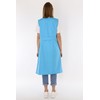 Women's Sleeveless Cooking Apron Apron Button Gown Plain House Dress,