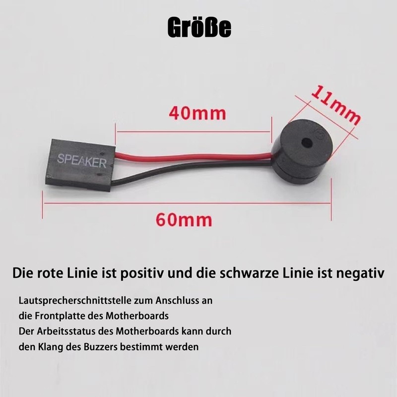 GERUI Pack of 20 PC Motherboard Internal Piezo Speakers BIOS