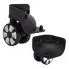Pack of 2 Suitcase Wheels Replacement Wheels, 360 Degree Suitcase