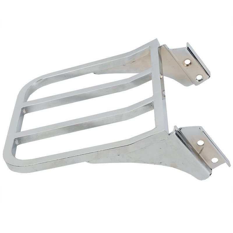 TCT-MT Motorcycle Chrome Sissy Bar Backrest Luggage Rack Rear Carrier