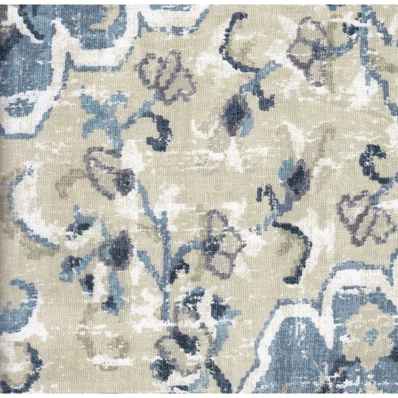 HomePop Large Decorative Storage Bench - Antiqued Blue