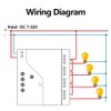 Tuya WiFi Smart 4 Channel 7-32V Relay Switch Module,Dry Contact,Passive