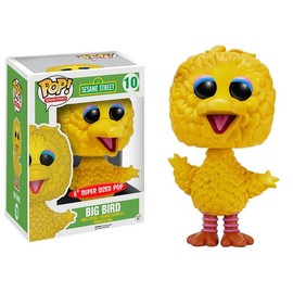 Funko Pop Sesame Street + Protector: Retro Pop! TV Vinyl Figure (Gift Set Bundled with ToyBop Brand Box Protector Collector Case) (Big Bird 6-inch)